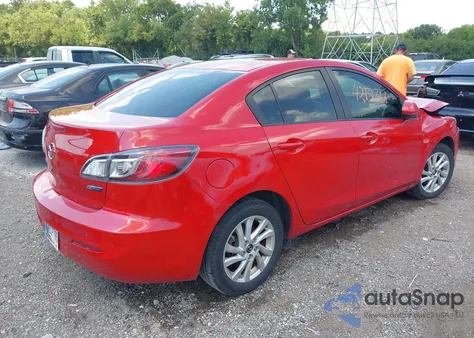 2013 Mazda Mazda3 I Touring z USA, uszkodzony, nr VIN JM1BL1V74D1817810